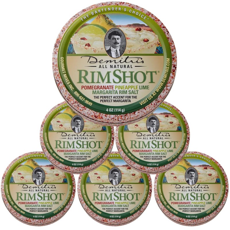 Demitri's RimShot Margarita Salt Rimmers – Made W/Hawaiian Sea Salt