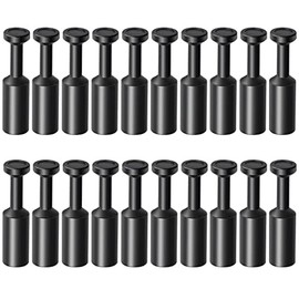 ERGAOBOY 20 Pcs 8mm OD Push to Connect Plug Fittings,Pneumatic Air Plug Fittings