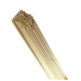 Low Fuming Bronze RBCuZn-C LFB Bare Bronze TIG/Brazing Rod 1/8"X36" (1/8" 2 Pound Box) LFB-125-36 (2)