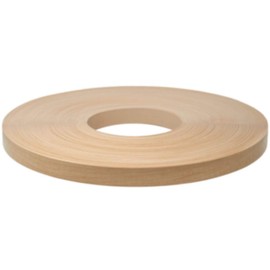 Vinyl Slatwall Insert Roll in Maple PVC 1 H Inch 600 Feet Long