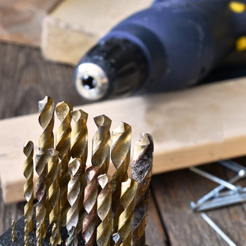 HSS Cobalt Drill Bit Set Double End 1/8 Inch 10Pcs
