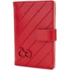 Cloe Porta Pasaporte Grande Look Troquelado Color Negro para Mujer