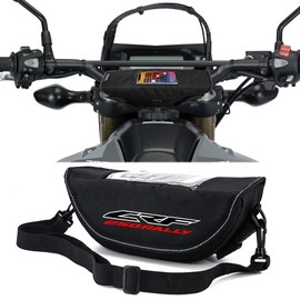 For CRF CRF300L crf300l CRF250RALLY crf250rally crf Motorcycle Handle Bag, Waterproof, Dustproof, Splashproof, Convenient Visual Navigation, Convenient Storage for Travel