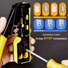 Solsop Pass Through RJ45 Crimp Tool Kit All-in-One Ethernet Crimper
