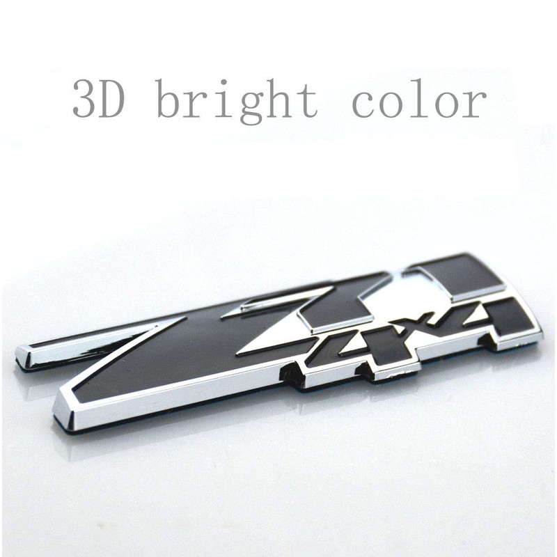 Aimoll 2pcs Z71 4x4 Emblems Badges, 3D ABS Decal Emblems