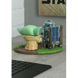 Funko POP Deluxe Star Wars: The Mandalorian - The Child with Canister, Multicolor, Standard