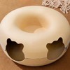 Cat Tunnel Bed with 2 Ventilated Windows Removable Washable Felt
