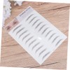 Ipetboom Artificial Eyebrow 2pcs 3d Eyebrow Stickers Template Make up