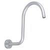Shower Arm S Shape Gooseneck Stainless Steel Shower Head Extension