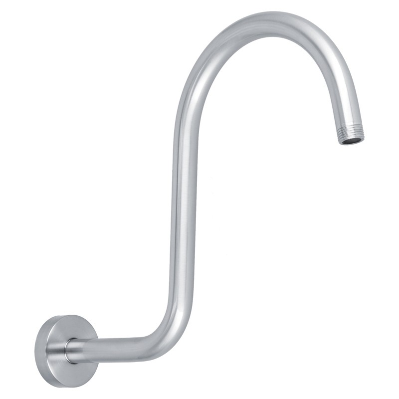 Shower Arm S Shape Gooseneck Stainless Steel Shower Head Extension