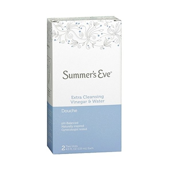 Summer's Eve Extra Cleansing Vinegar & Water Douche 2 Each (Pack of 5)