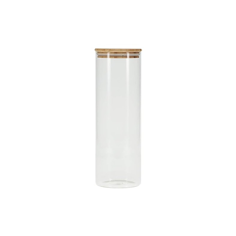 Kate's Kitchen 2L Glass Canister with Bamboo Lid – Airtight