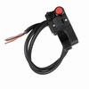 22mm Motorcycle ATV Handlebar Headlight Push Horn Turn Switch for