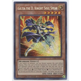 YU-GI-OH! Giltia The D. Knight Soul Spear - LDS3-EN137 - Secret Rare - 1st Edition