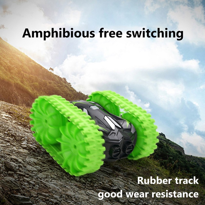 Amphibious Remote Control Car 2.4 GHz 4WD Rechargeable RC Cars