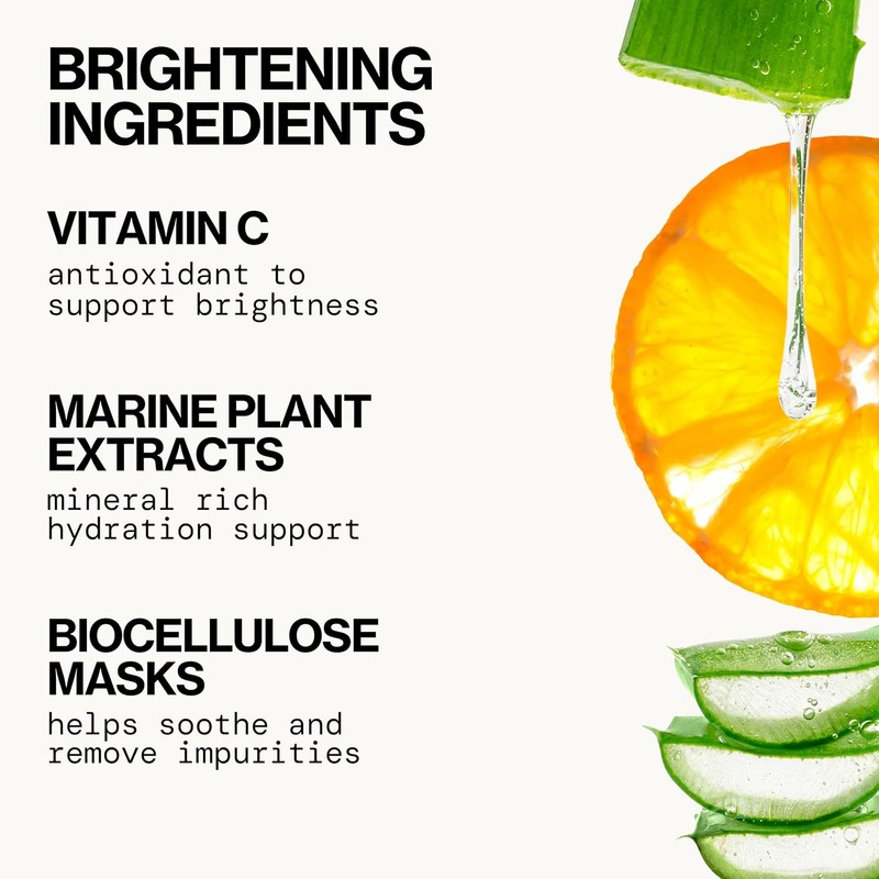Pacifica Beauty Eye Bright Vitamin C Spot Serum Mask, Under