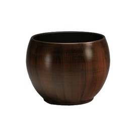 happy nature Set 3 Ceramic Hydro Flower Pot Bali Diameter 13 cm + Culture Pot + WA