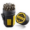 CaRoller Cobalt Drill Bit Set 29-Piece M35 Cobalt Steel Metal