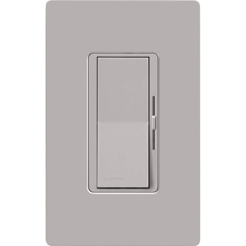 Lutron Diva 3-Speed Fan Control, Single-Pole/3-Way, DVFSQ-F-GR, Gray