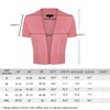 MINTLIMIT Women Short Sleeve Open Front Cardigan Casual Bolero Pullover