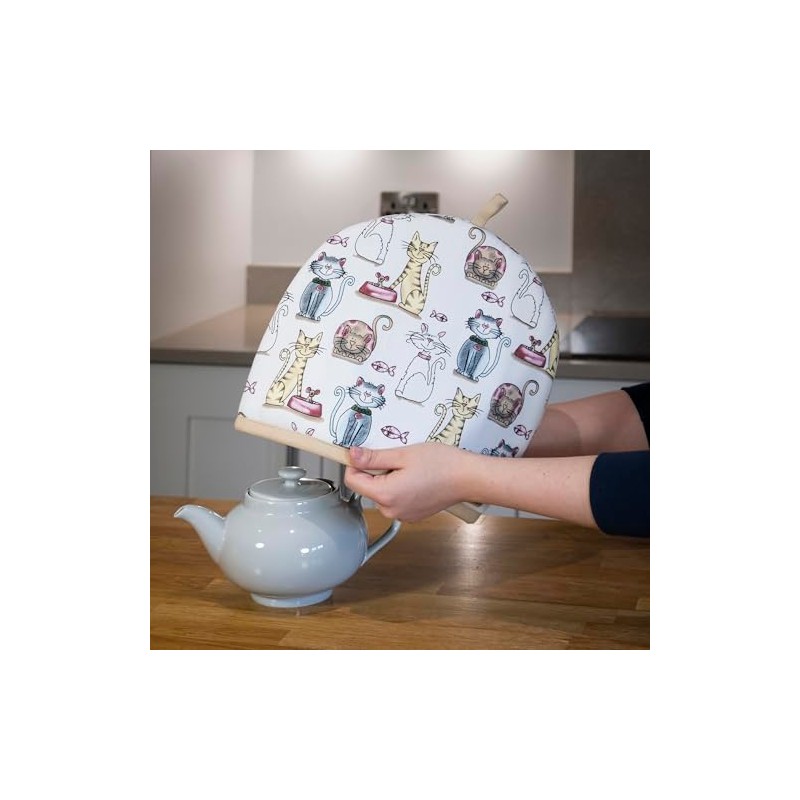 SPOTTED DOG GIFT COMPANY Tea Cosy, Cotton Teapot Warmer with