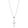 Dicksons God's Girl Shimmering Stone Charm Petite Cross Pendant Girl's