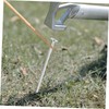 BIUDECO 4 Pack Heavy Duty Tent Stakes Stainless Steel Ground