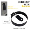 LXLOVESM 3.5'' Egg Rings with Silicone Handle, Stainless Steel Egg