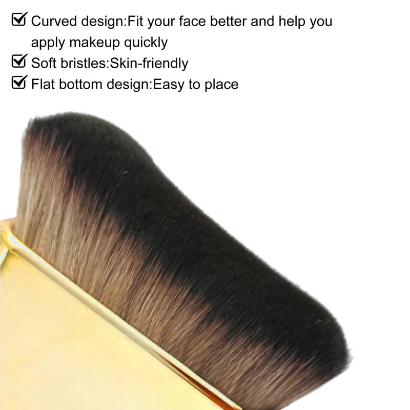 FUZVOL Tanning brush,Self Tan Brush,Blending Buffing Stippling Foundation Brush,Liquid Powder