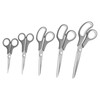 KUONIIY Scissors Ultra Sharp Blades Soft Comfort-Grip Handles Multi-Purpose Scissors