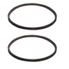 uxcell O-530E 530mm Inner Girth Transmission Belt 2pcs for Washing
