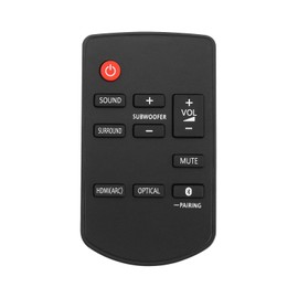 ECSiNG 1 x Home Cinema TV Soundbar Sound Bar Remote Control N2QAYC000115 Smart TV Set-Top Box Remote Control Compatible with Panasonic SC-HTB488