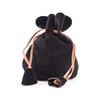 Battle-Merchant Leather Bag Money Cat Purse Made of Suede Viking