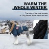 PINA Dog Coats for Small Dogs, Waterproof, Windproof, Hooded, Leash