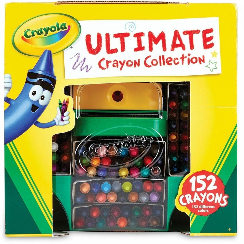 Crayola Ultimate Crayon Case, 152 Count, Coloring Tools, Gift for