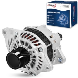 11231N Alternator Fits for 2008-2013 Dodge Avenger, 2011-13 Chrysler 200, 07-12 Caliber, 07-16 Jeep Compass, Patriot, 07-10 Sebring, 2.4L 2.0L 1.8L, 115A High Output Alternator Replace# 11231 AMT0194