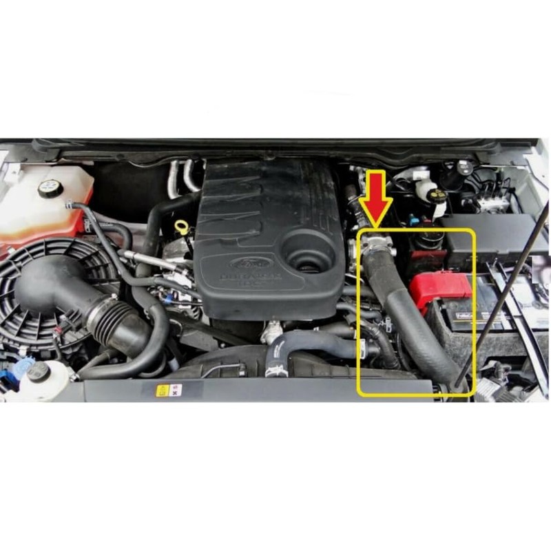 appRUN TURBO INTERCOOLER HOSE PIPE FOR FORD RANGER 3.2 TDCi