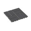WONSHREE Plastic Interlocking Deck Tiles 12"x12" Waterproof Outdoor Patio Flooring