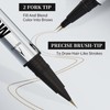 Eyebrow Pen 2-in-1 - Magic Eyebrow Pencil Dual-Ended - Microblading