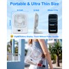 Ultra Thin Magnetic Fan with LED Display, 3000mAh Rechargeable -