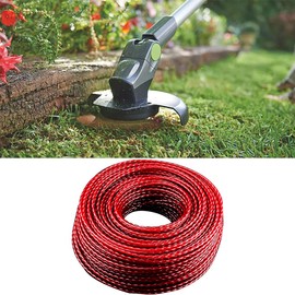 Trimmer Strimmer Line Nylon Round Cord String Wire Grass Trimmer String Lines Brushcutter Weed Eater Twist Line, 2mmX 90m