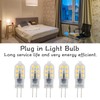 10 Pack G4 2835 LED Bulb Transparent Led Lamp Plug
