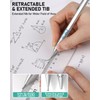 Nicpro 36PCS Blocky Gear Mechanical Pencil Set with Case, Metal