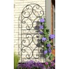 BestNest Panacea 84401 Scroll Trellises, Black, 72" H, Pack of