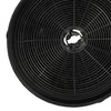 vhbw 4 x Activated Carbon Filters Compatible with Beko BNO
