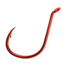 Owner American SSW Hook with Super Needle Point (9-Pack), Red, 4