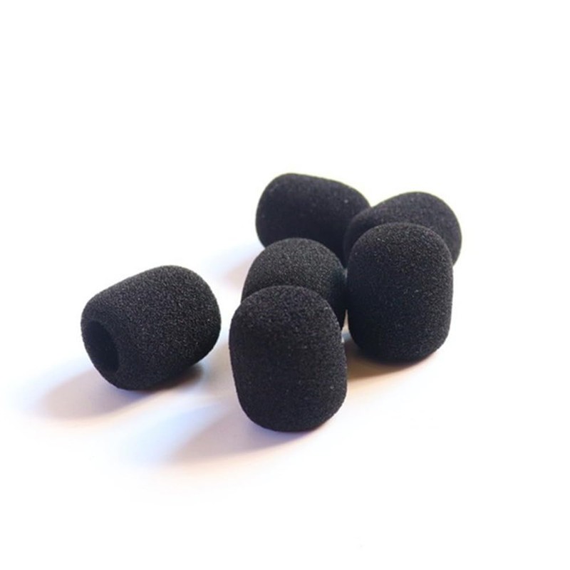 30Pcs Mini Size Lapel Headset Mic Foam Covers, Foam Microphone