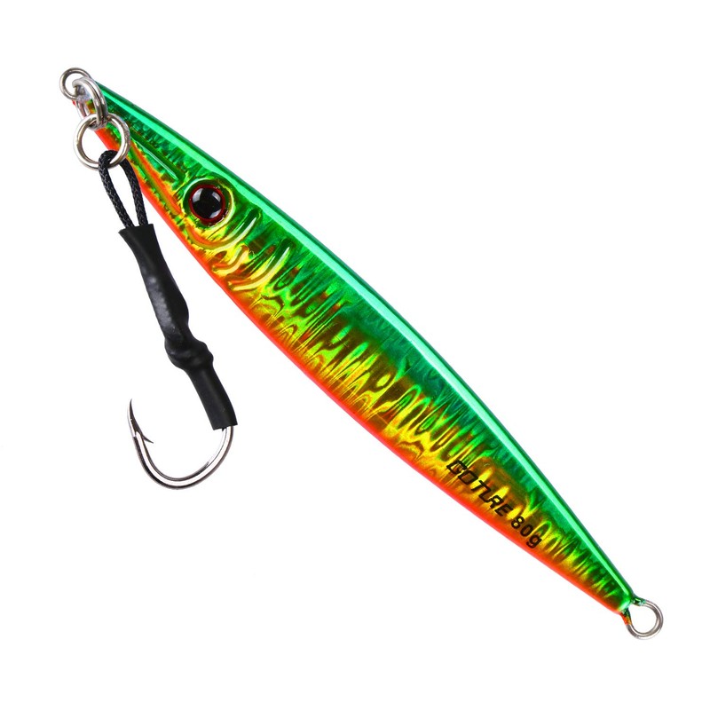Goture Metal Jig Set 80g Long Jigs Fishing Lures Slow