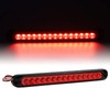 Biqing 1X 15LED Red Stop Brake Light,Universal 12V 24V Trailer