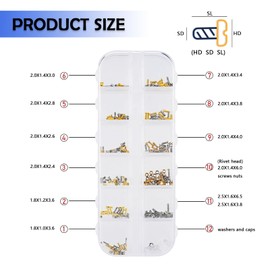 Upgraded Version Eyeglass Repair Kit with Various Eyeglasses Repair Screws, Ear Clips, Nose Pads, Tweezers and Magnetic Screwdrivers for Watch, Glasses and Sunglasses Repairs